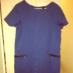 Ann Taylor ponte knit shift dress large tall